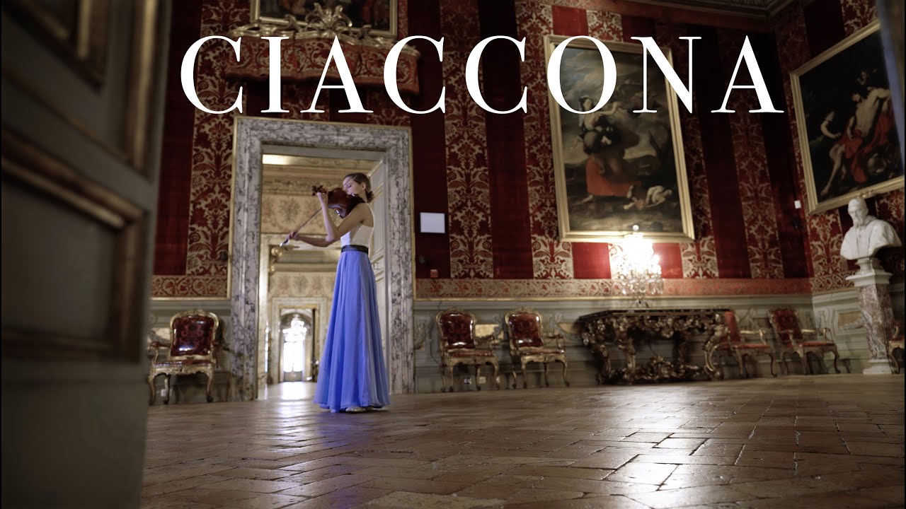 Aubree Oliverson | J.S. Bach - Chaconne, Partita in D minor n. 2 | Galleria Doria Pamphilj - 4K