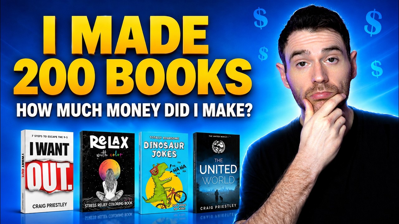 200 книг = сколько можно заработать на Amazon KDP?