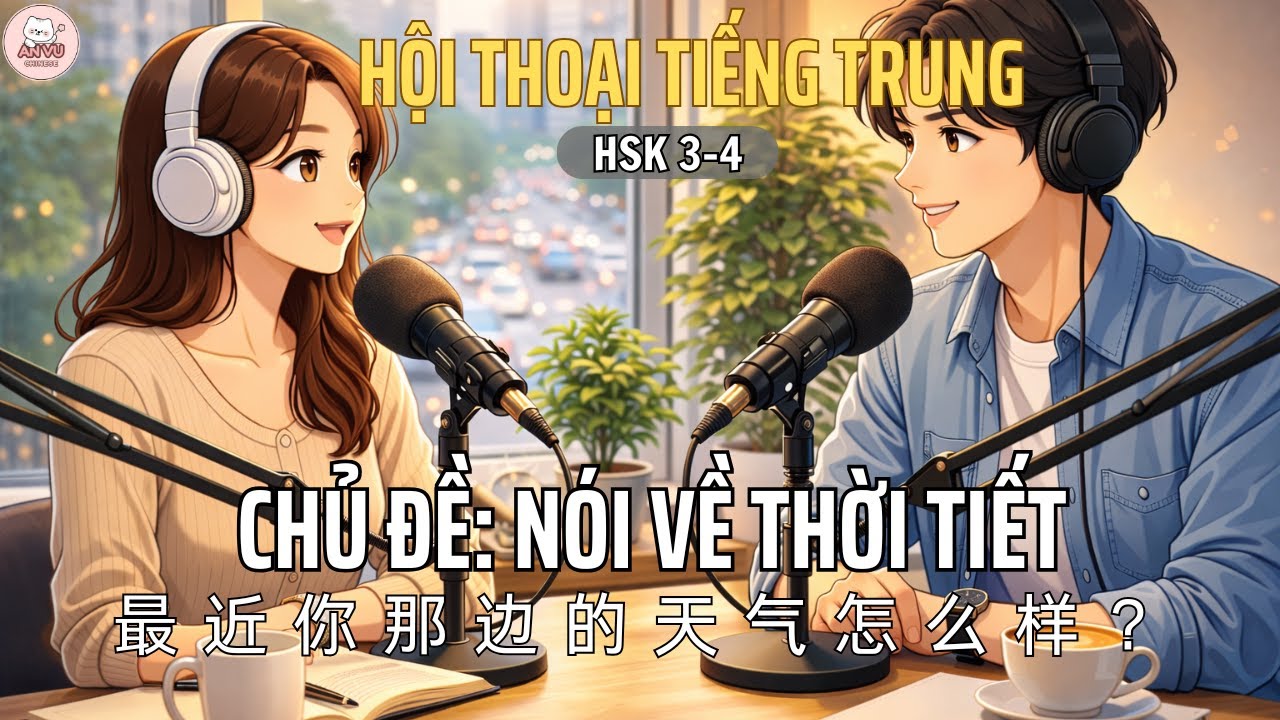 HSK 3-4 | Nói về thời tiết 