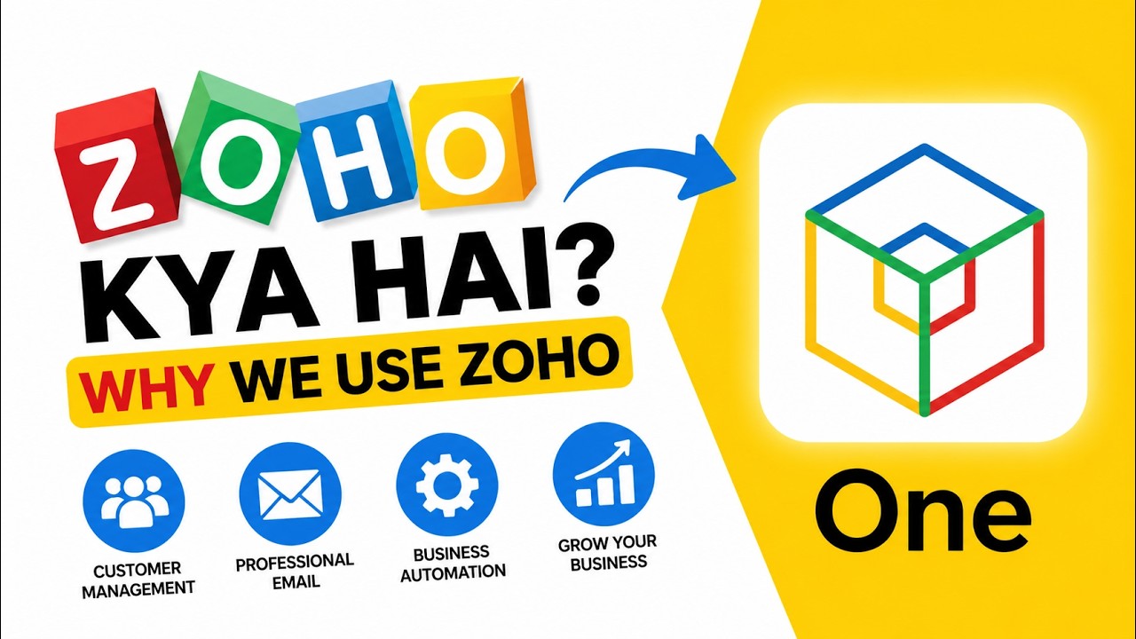 Zoho kya hai? Best CRM, Business Email & Automation Software for Indian Businesses