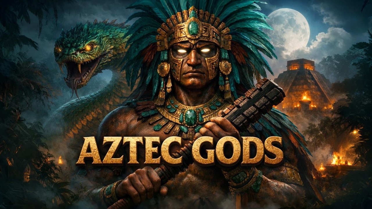 TOP 10 Most POWERFUL AZTEC Gods