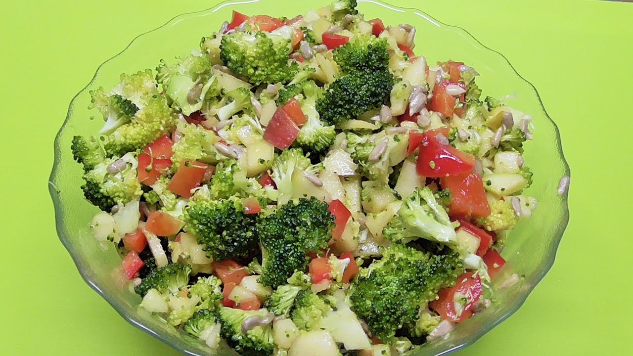 Salatka suröwka z brokula /Kasia ze slaska gotuje