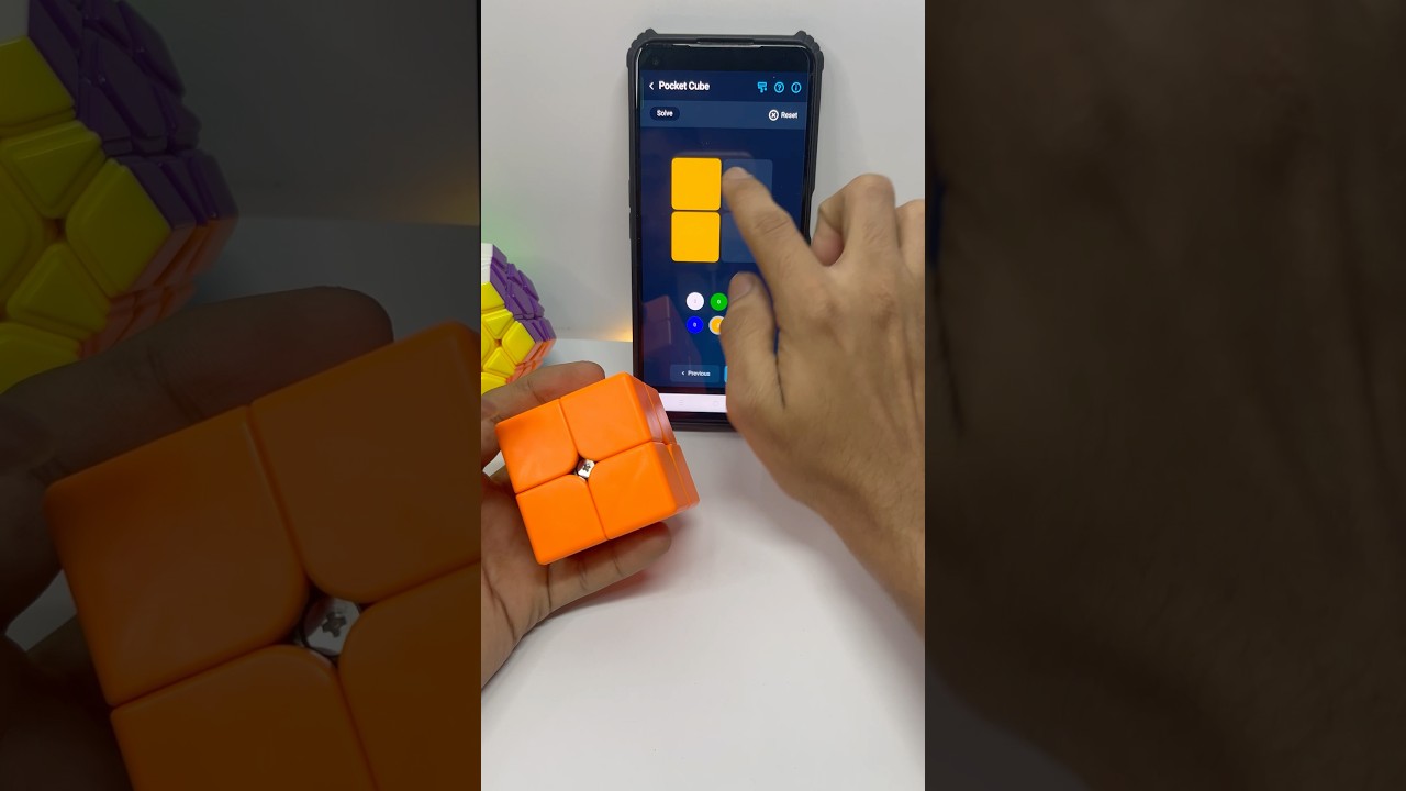 Can AI solve 2 by 2 force cube #shorts #youtubeshorts #trending