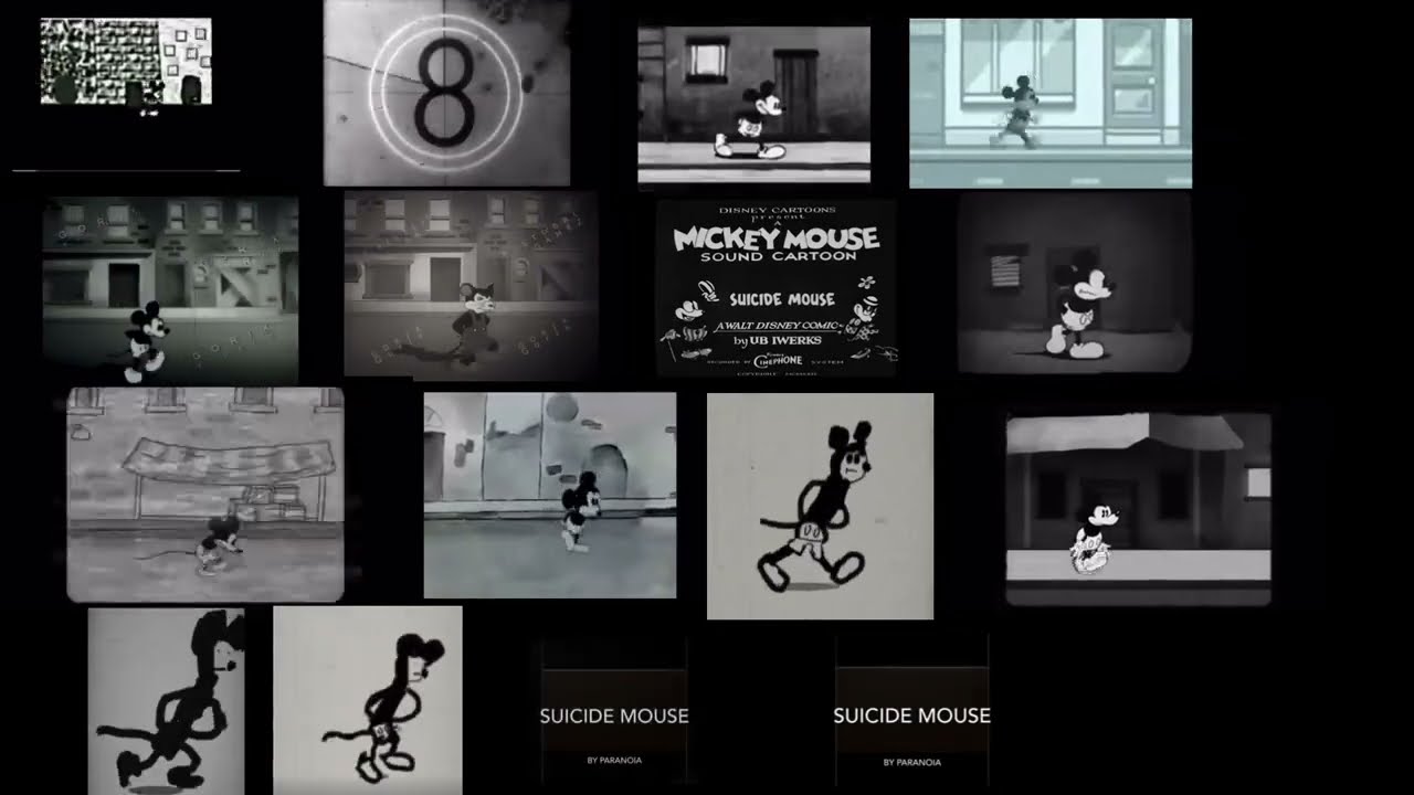 16 versions of Mouse.avi