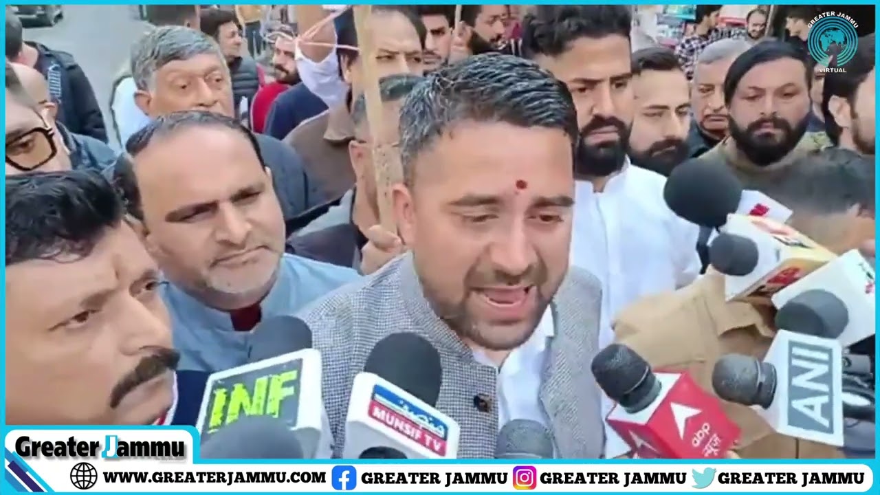 BJYM protest against Congress | Greater Jammu