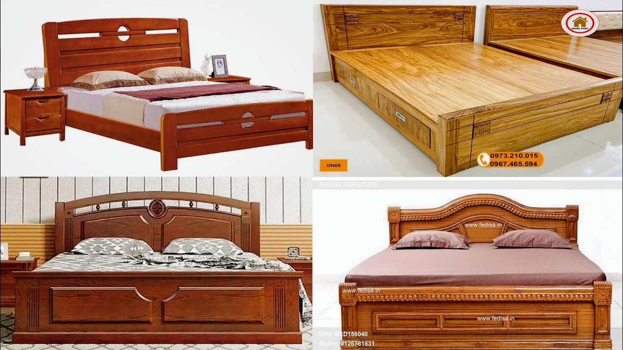 Wooden simple box palang design | Wooden box bed designs | Simple wooden bed designs