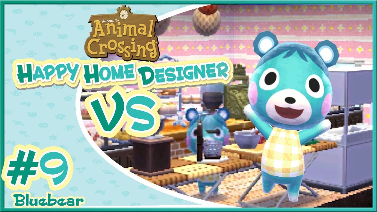 Happy Home Designer VS #9: Bluebear ft. Pwnapplez
