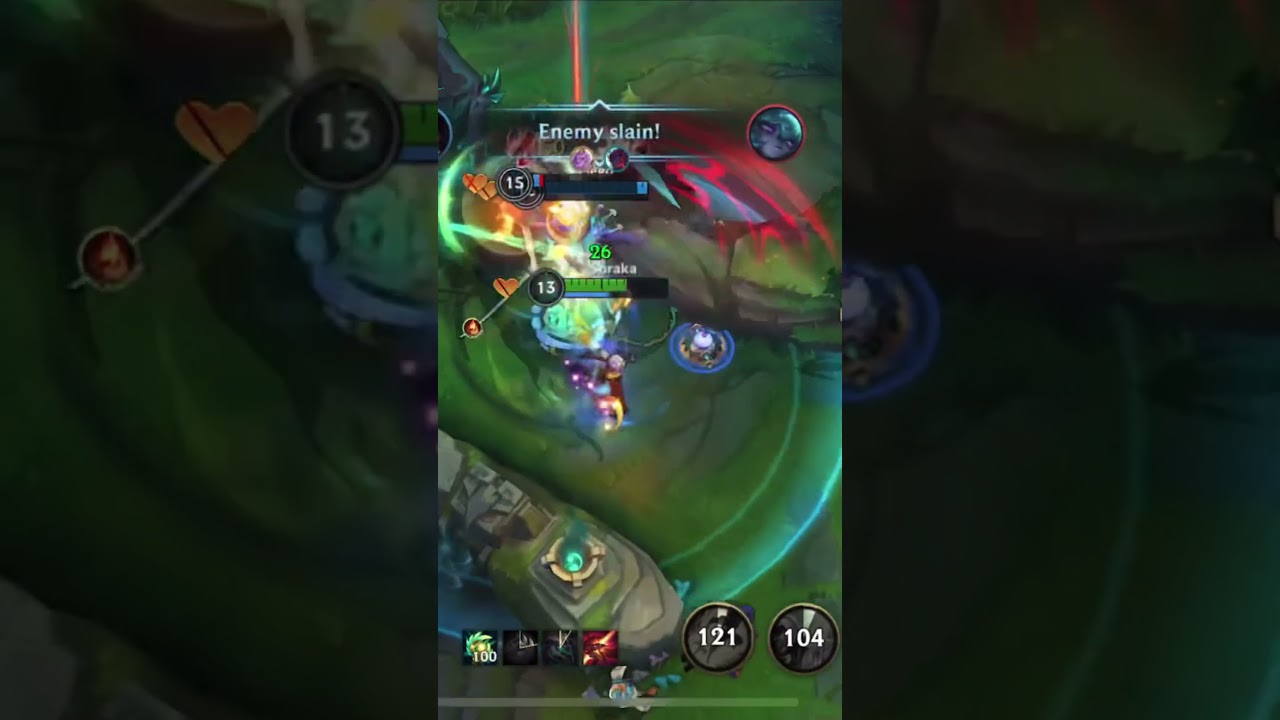 Unlimited Healing Soraka!! One of the best support ever! #leagueoflegends #wildrift #supportmain