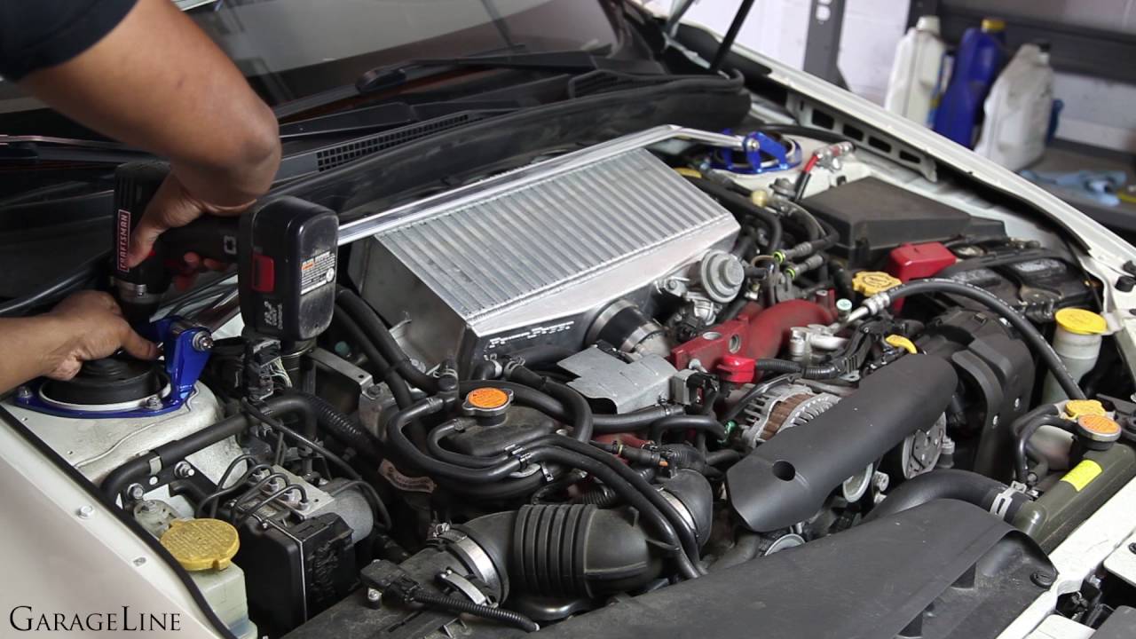 GarageLine 2008 - 2014 WRX STI Strut Tower Bar Install Video