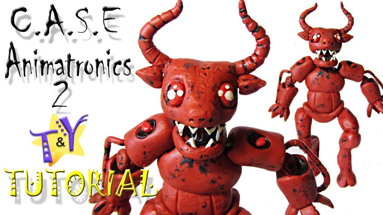 Как слепить Быка CASE Animatronics 2 Survival из пластилина Туториал Tutorial