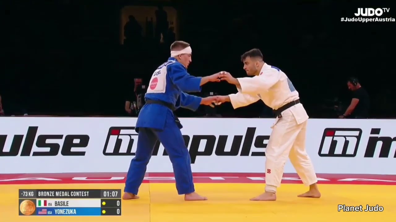Fabio BASILE 🇮🇹 🆚️ Jack YONEZUKA 🇺🇲 | схватка за бронзу/-73кг | Гран При Австрия 2026