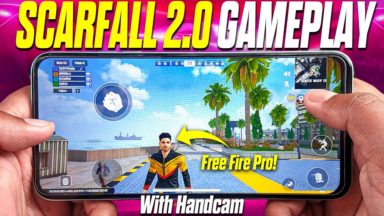 First Time Playing ScarFall 2.0 with Handcam &ndash; Full Gameplay!