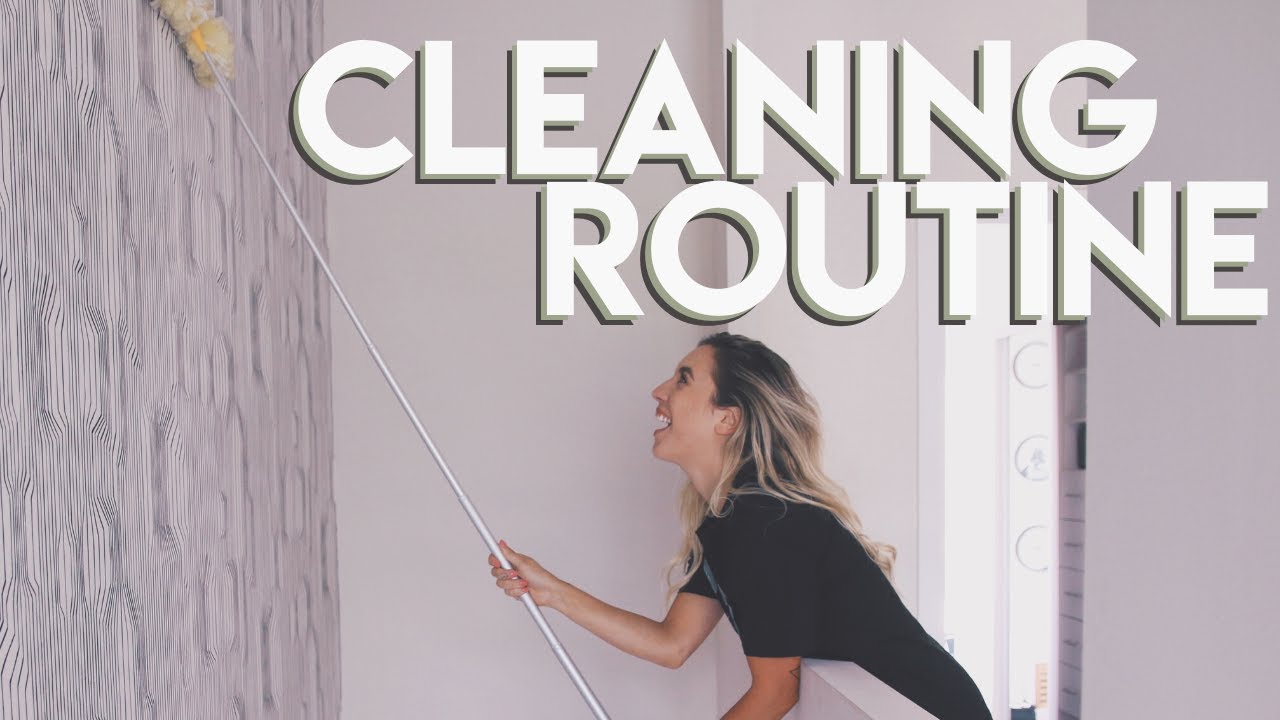 my cleaning routine + GYST day | VLOG 28