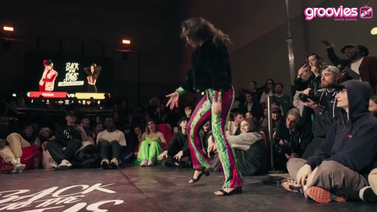 Groovies Dance School - Finale Waacking BTS2023 - Diddah (Waackin' Fever) vs Daniela Barbieri