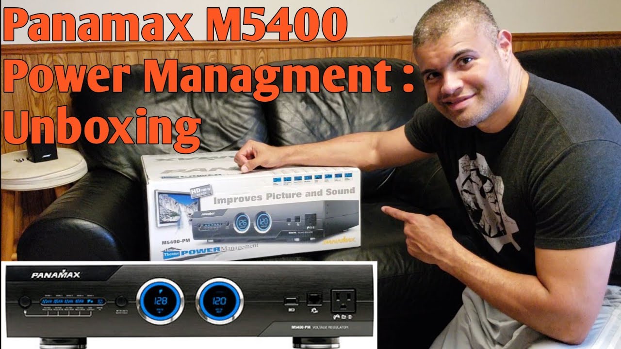 Panamax M5400 Power Managment : Unboxing