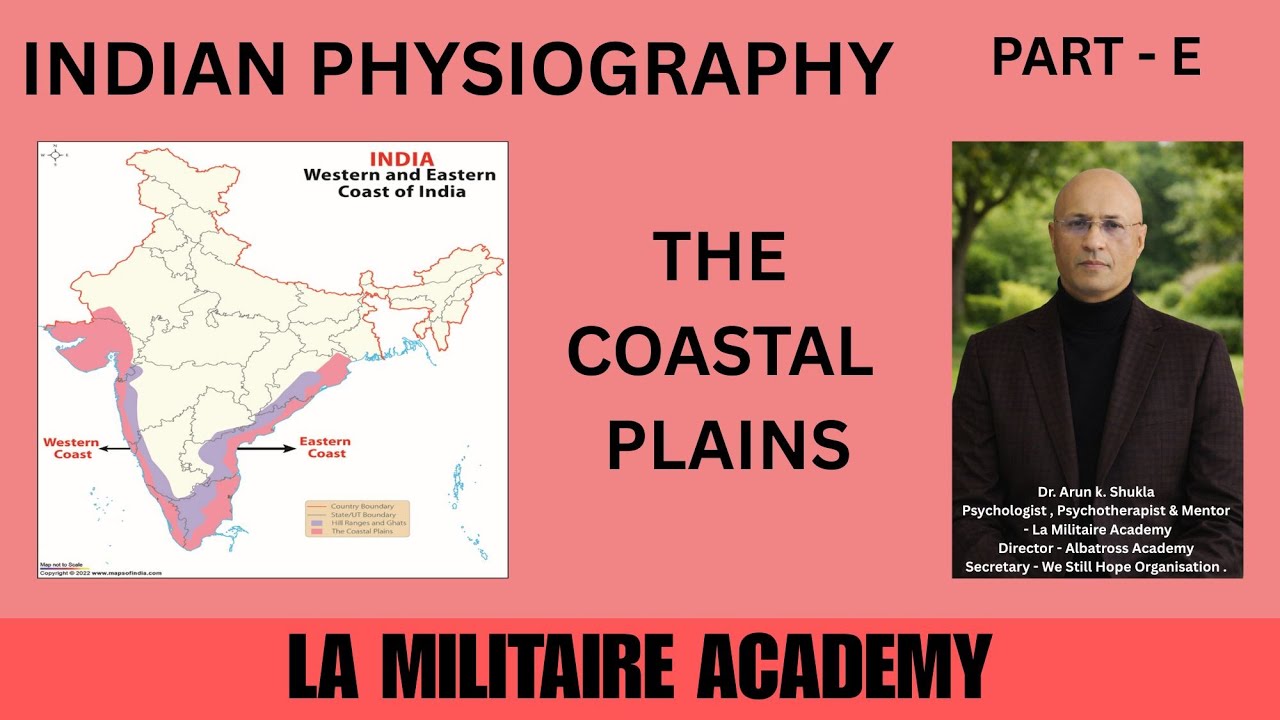 Indian Physiography: The Coastal Plains – Features, Divisions and Economic Importance