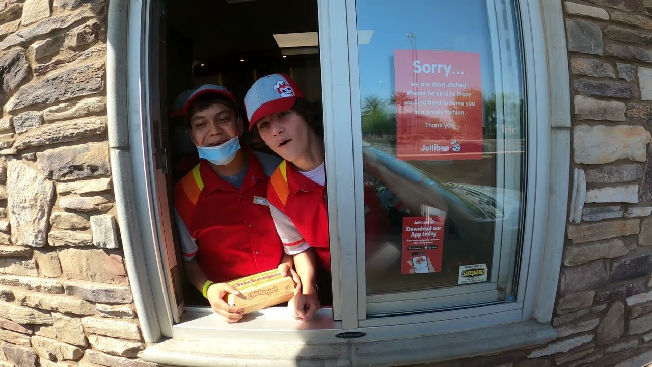 Jollibee Drive-Thru, Chicken, Spaghetti, Palabok Fiesta, Adobo Rice, Peach Mango & Banana Langka Pie