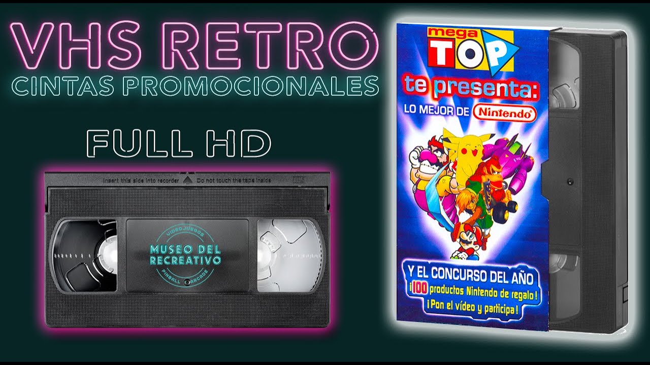 Vhs Promocional: MegaTop te presenta: Lo mejor de nintendo (2001) - Full HD