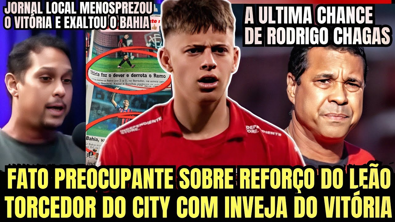 🚨 VITÓRIA FECHA COM ARGENTINO! TORCEDOR DO BAHIA CONFESSA INVEJA 😳 TIME TITULAR OU RESERVA?