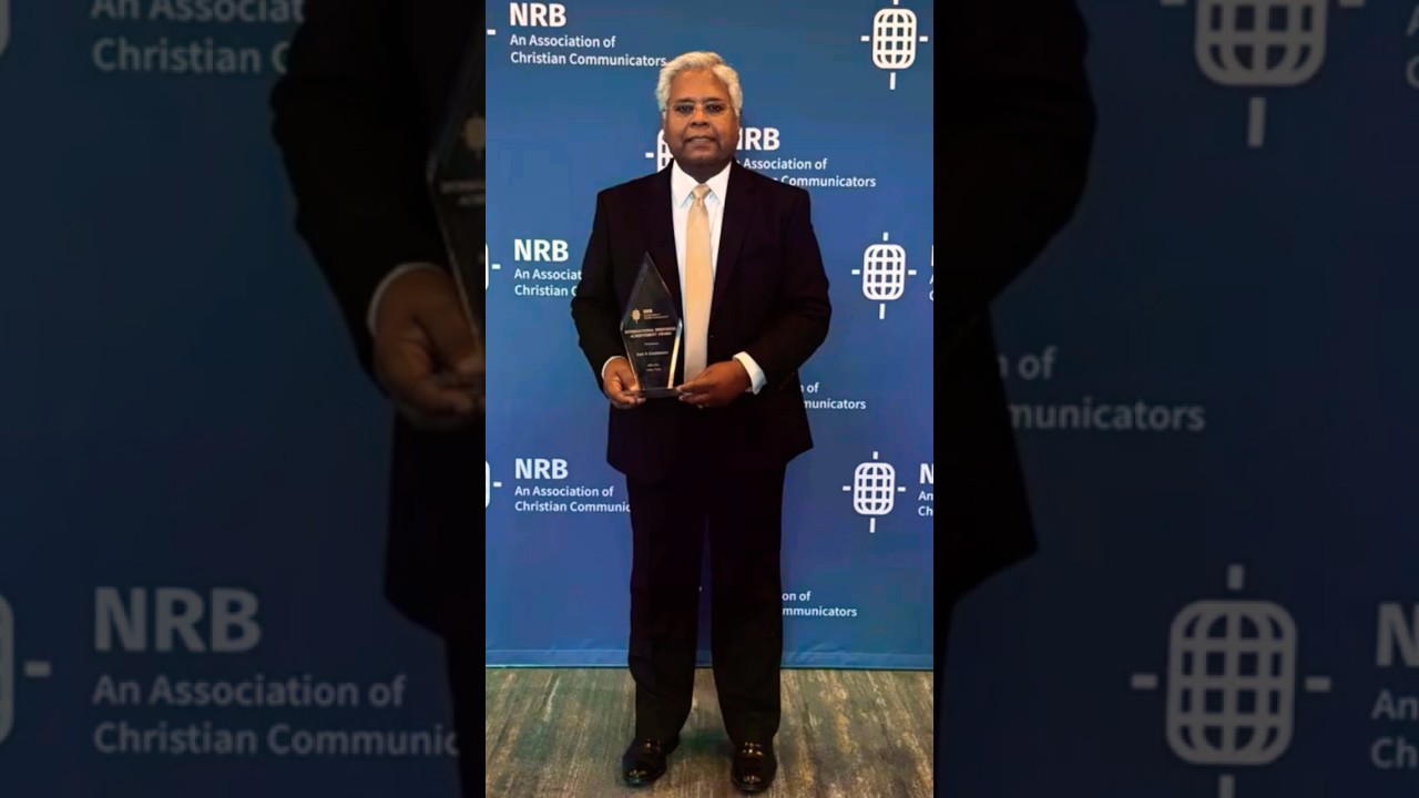 Congratulations Pastor Sam P. Chelladurai #tamil #NRB#awards #aft #usa #sampchelladurai