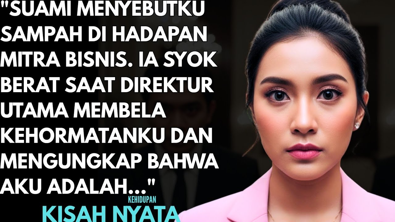 DASAR WANITA SAMPAH! SUAMI MENYEBUTKU DIDEPAN ORANG PENTING DIKANTOR NAMUN DIA SYOK SAAT TAHU?