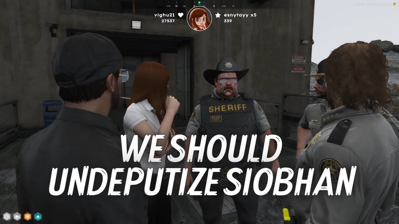 High Command Have a Meeting and Undeputize/Fire Siobhan From LSPD | NoPixel 4.0 GTA RP