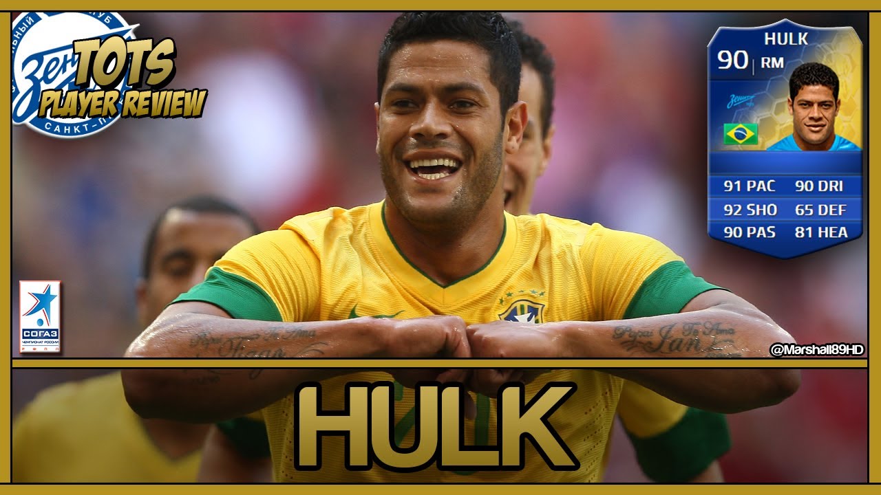 FIFA 14 UT - TOTS Hulk || Team Of The Season Ultimate Team 90 Player Review + In Game Stats