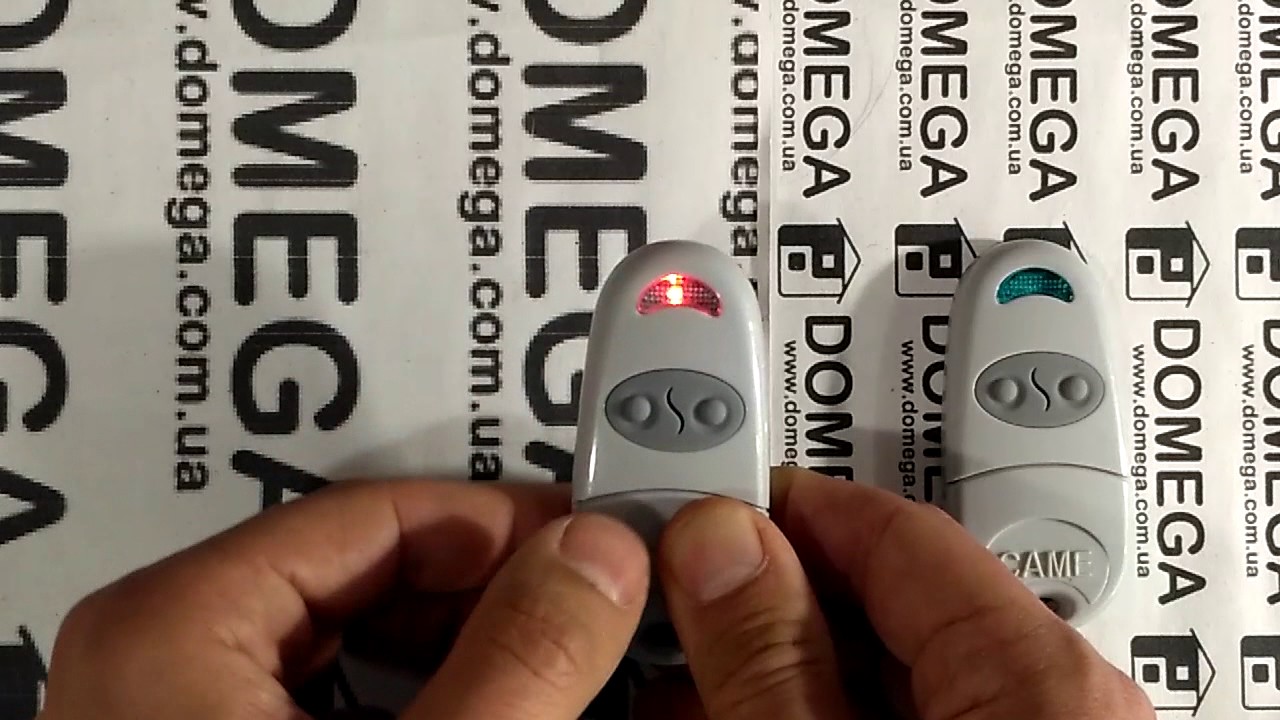 Инструкция программирования пульта CAME top-432na.