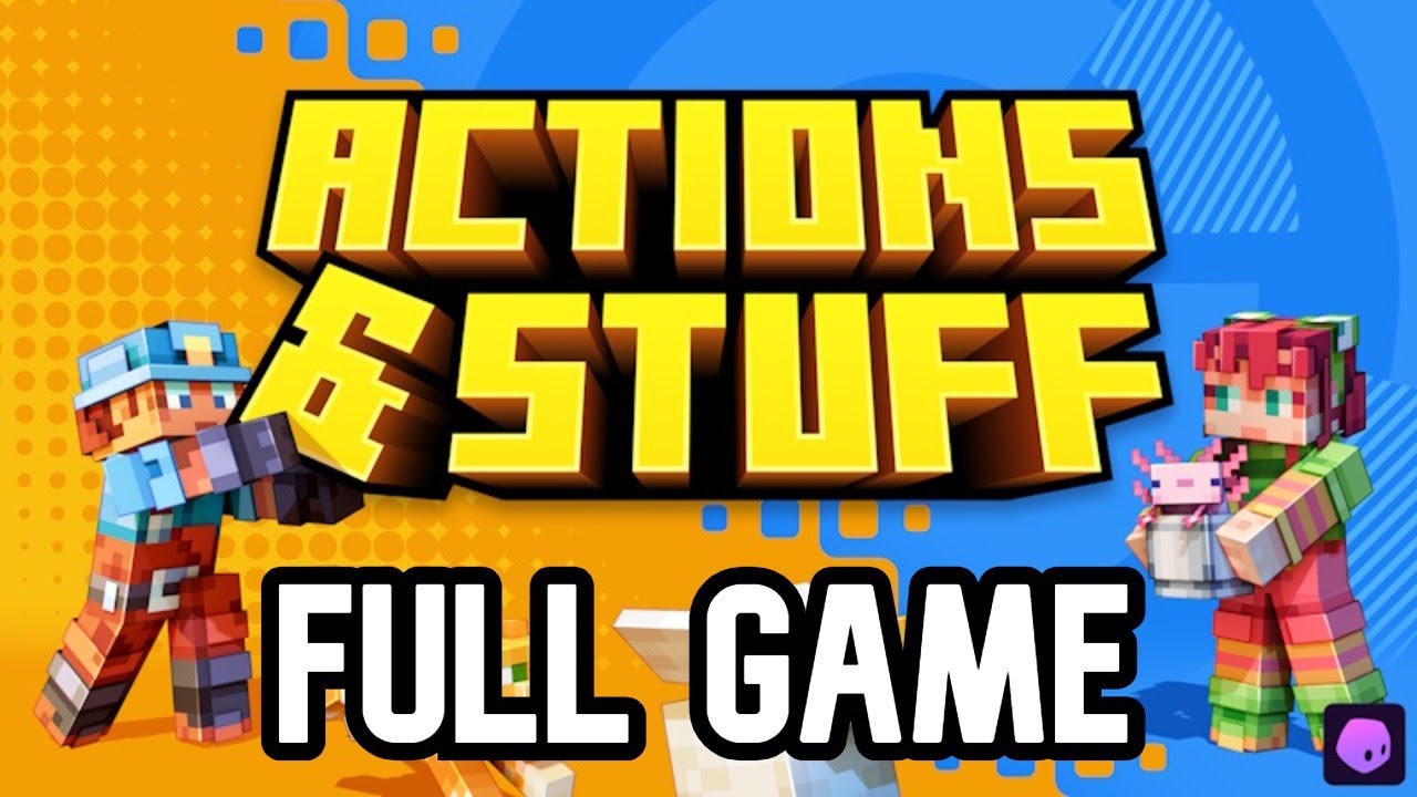 Minecraft: Actions & Stuff Marketplace Texture Pack Full Gameplay Playthrough