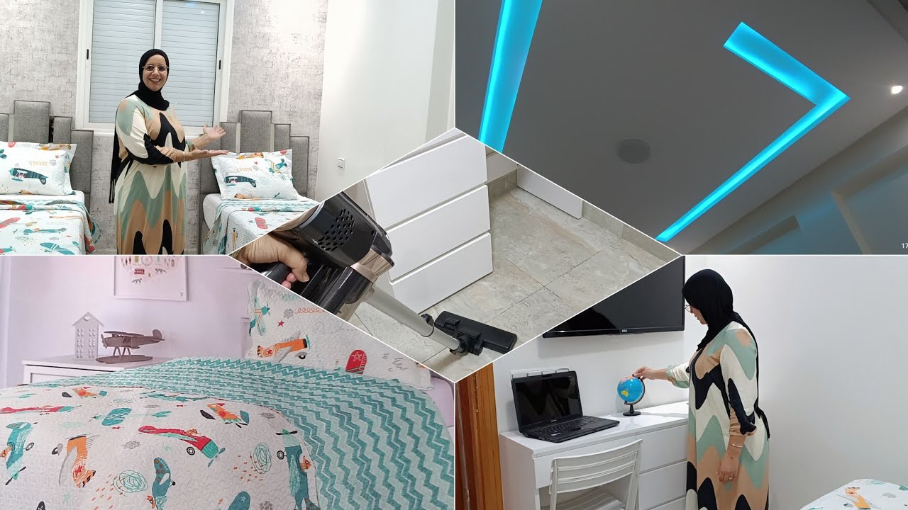 ديكور جديد لغرفة الأطفال✨أخيرا صاوبت لي غيهنيني من الروينة💯أفكار استغلال المساحة الضيقة مع الأثمنة