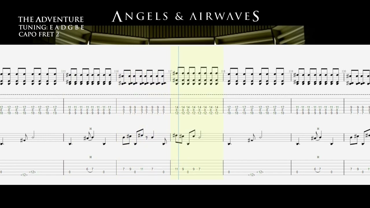Angels & Airwaves - The Adventure Guitar only Cover