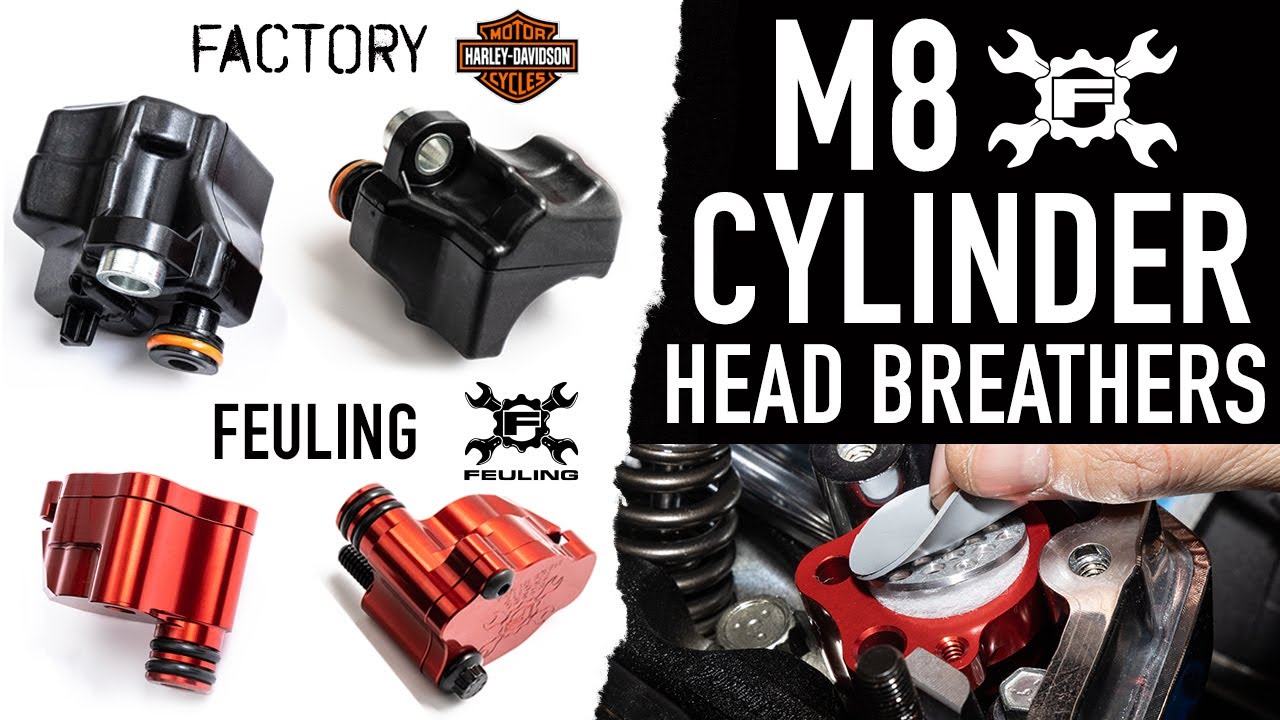Сапуны головки блока цилиндров FEULING для двигателей Milwaukee Eight