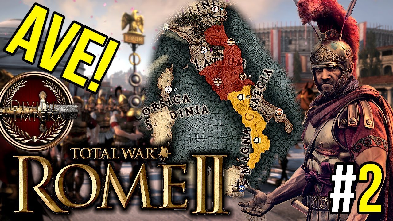 Ruszamy na GALÓW⚔️ *KAMPANIA RZYMEM* | Total War: ROME 2 - Divide et Impera | #2