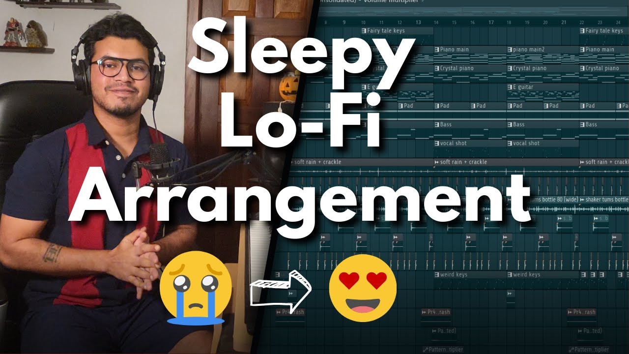 How to arrange sleepy Lo-Fi beats (For beginners)