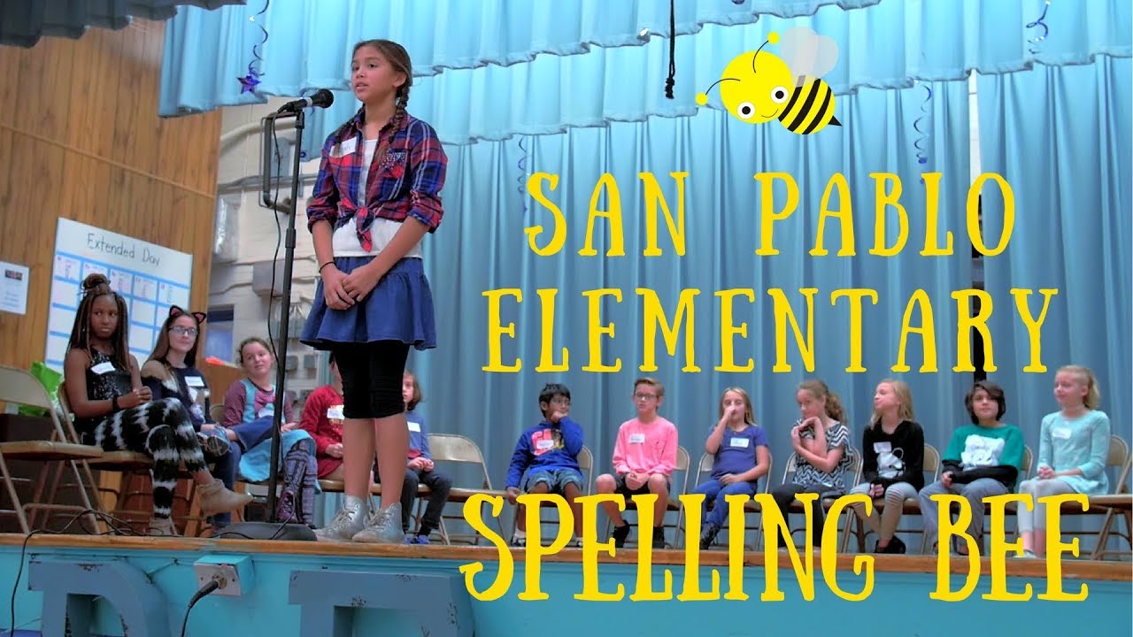 San Pablo Elementary Spelling Bee 2017-18