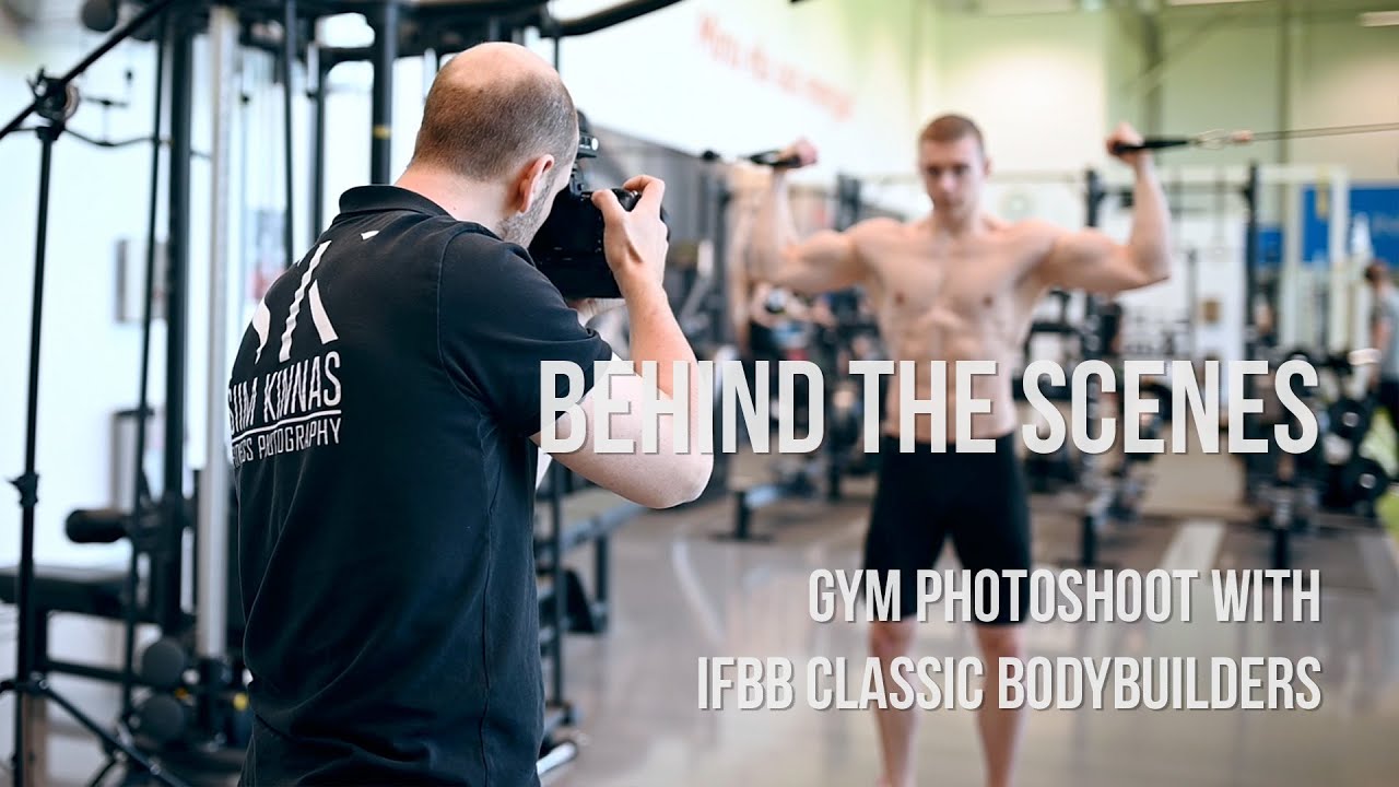 Behind the scenes - Gym Photoshoot with IFBB Bodybuilders
