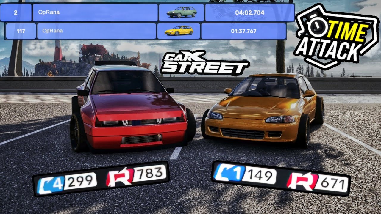 CarX Street - 1.7.0 | Class 1 & 4 (FWD) T.Attack Tune of LO8 & HC6 (4K 60fps)  Graphics
