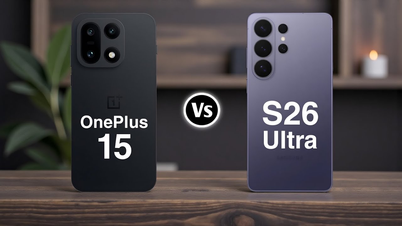 Oneplus 15 Vs Samsung Galaxy S26 Ultra