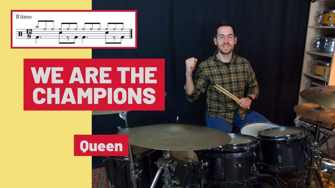 🥁WE ARE THE CHAMPIONS - Queen (DRUM COVER) BATERÍA