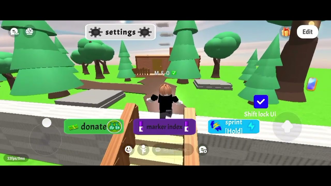 Find the marker Game (wip) In Uni create your worlds (gameplay)