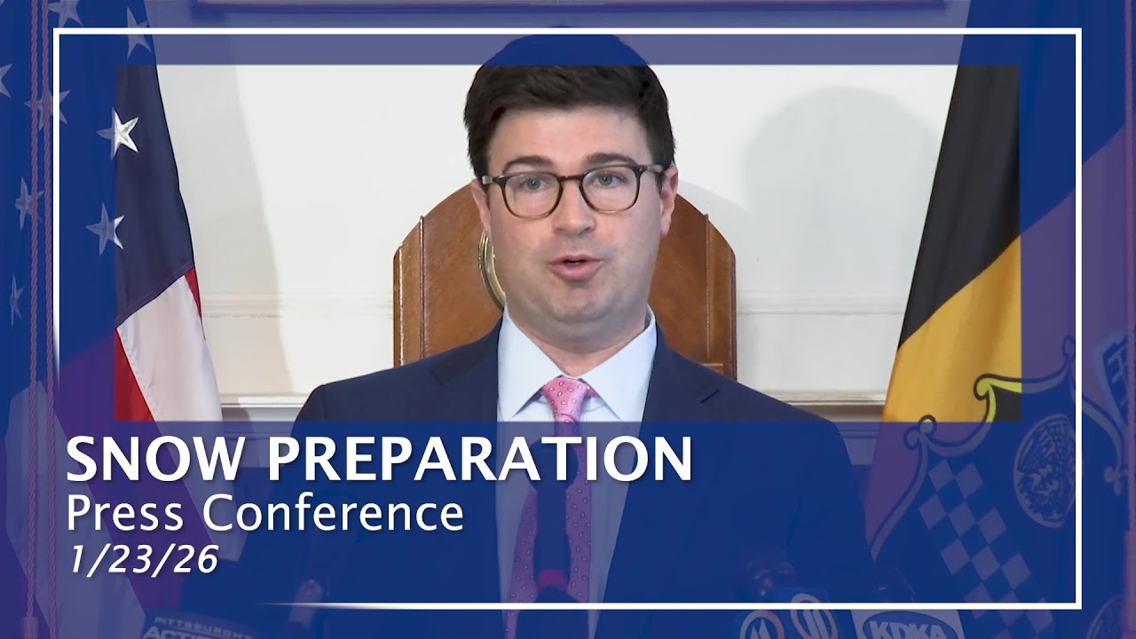 Snow Preparation Press Conference - 1/23/26