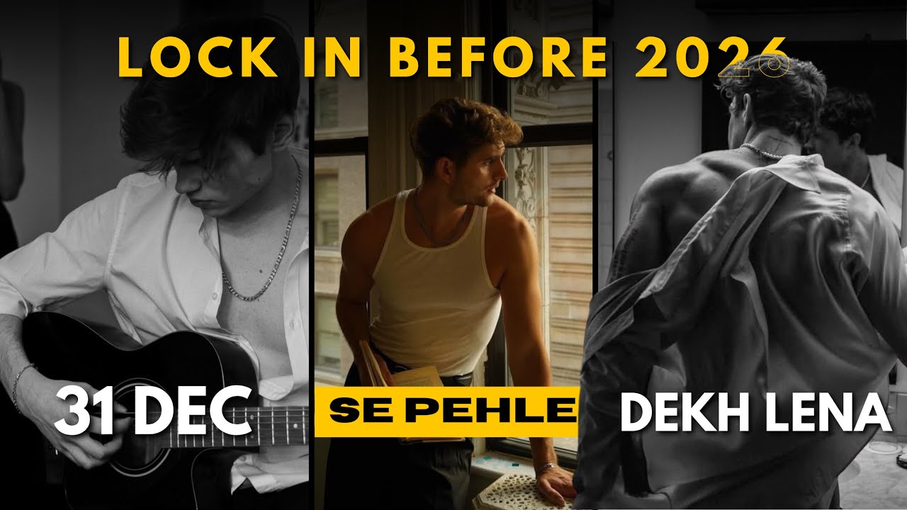 These 5-Minutes Will Force You To Lock In Before 2026 (watch before it's too late)