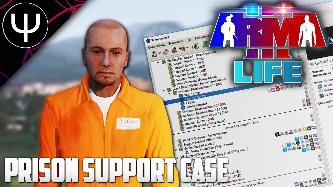 ARMA 3: Life Mod &mdash; PRISON Support Case!