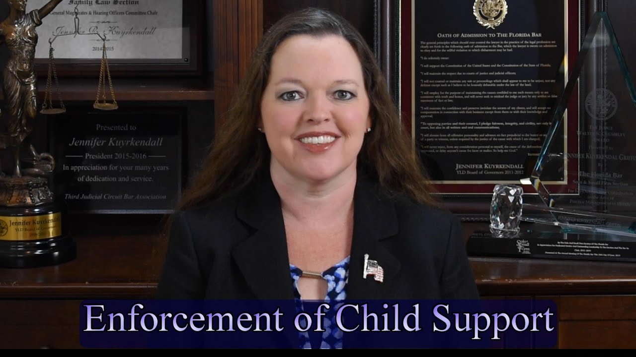 (9) Enforcement of Child Support