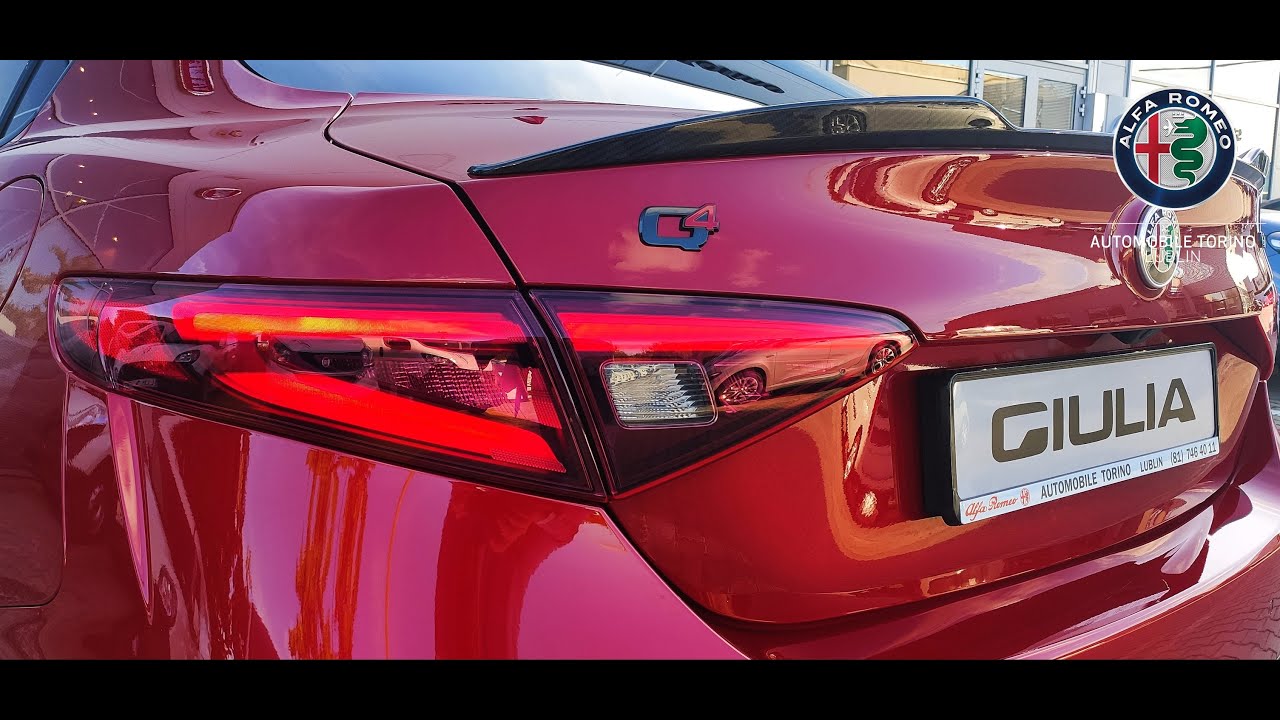 2020 Alfa Romeo Giulia Veloce TI Rosso Competizione
