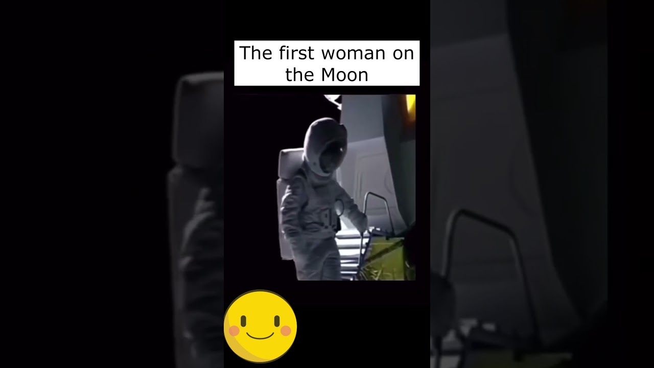 The first woman on the Moon #humor #shorts #shortvideo