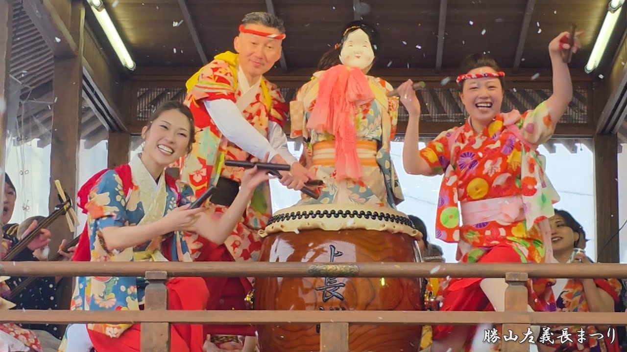 勝山左義長まつり 2025年 左義長ばやし保存会 1日目② / 福井県勝山市