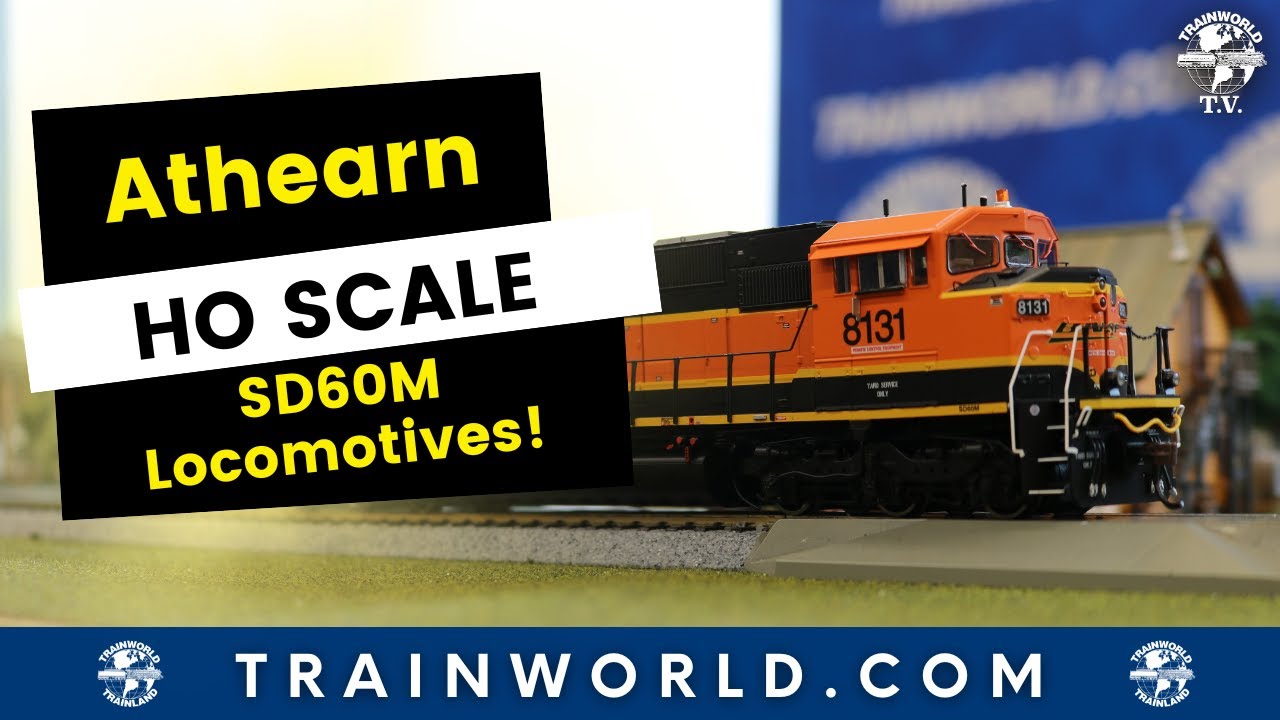 Ho Scale Athearn SD60M Locomotives