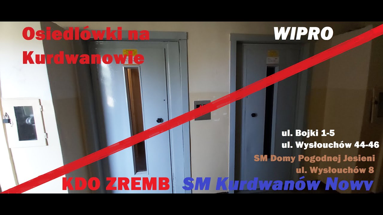 Osiedlówki na Kurdwanowie w 2023 - podsumowanie ul. Wysłouchów ul. Bojki | Gość Karol1994 Elevators