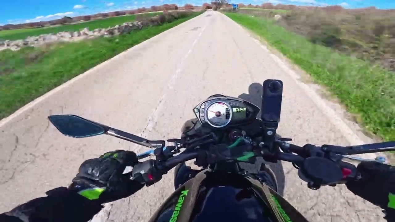 Un piccolo giretto Kawasaki Z 750🤪, asfalto nuovo ma sporco🫣